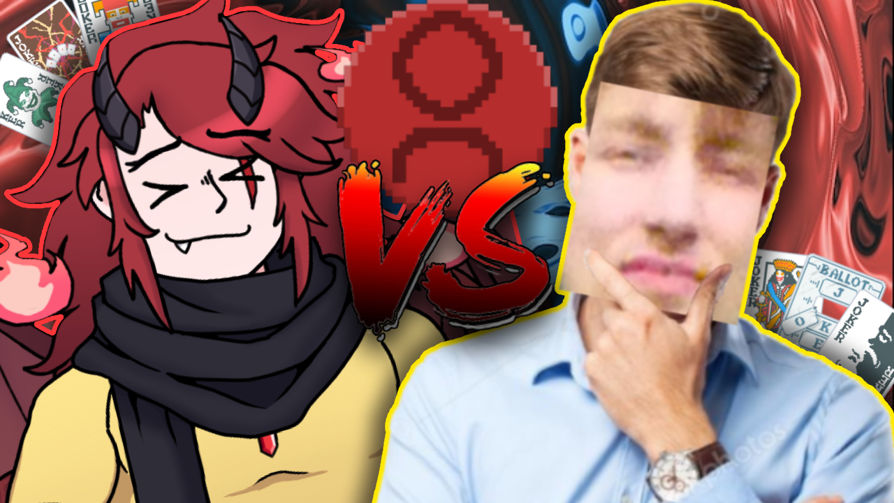 I challenged my friend Wanye to a 1v1 in Balatro Multiplayer!